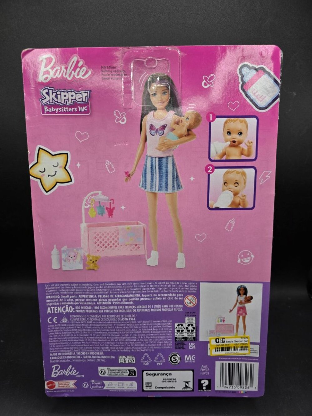 Barbie Skipper Babysitters Inc Big Babysitting Adventure Doll Playset New - Picture 6 of 8